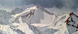 Peinture de jean pierre gouget: ZINALROTHORN