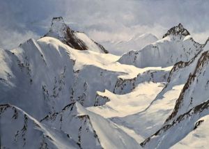 Peinture de jean pierre gouget: CERVIN