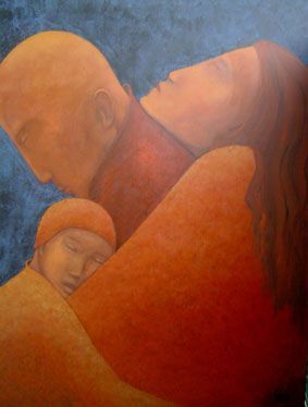 Cercle - Peinture - isabelle zimmermann