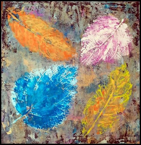 L'artiste ANTOINE MELLADO - Eclats de lumière, feuille 5