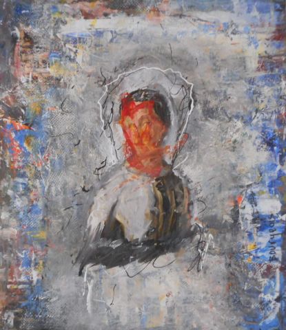 Interrogation - Peinture - BOURGEOIS
