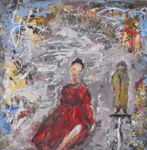 Sans titre 5 - Peinture - BOURGEOIS