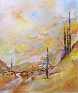 Peinture de Jean Jourdan: Où vat-on?