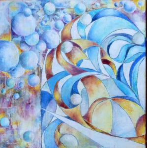Voir cette oeuvre de Jean Jourdan: l'arbre bleu