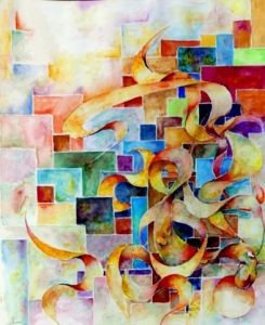 Peinture de Jean Jourdan: Imbroglio