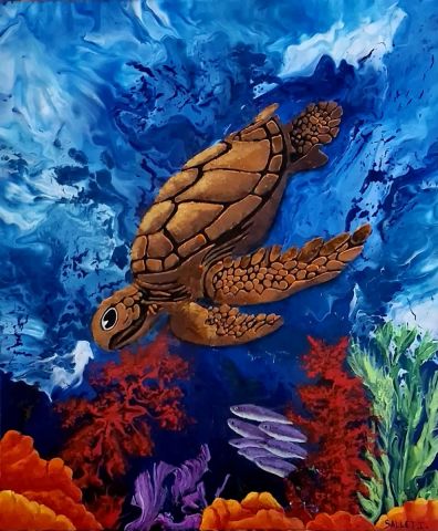 L'artiste isabelle sallet  - CORAIL