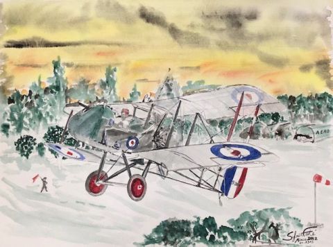 Airco DH2  - Peinture - COMETE