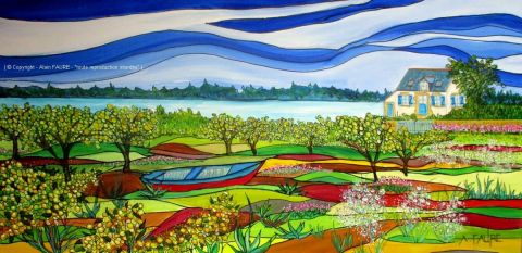 L'artiste ALAIN FAURE - LANDES BRETONNES