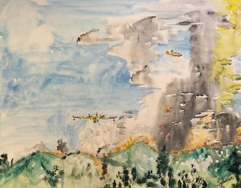 Canadair - Peinture - COMETE