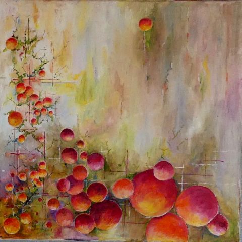 Solitaire - Peinture - Jean Jourdan