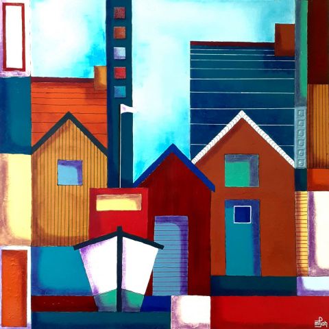 L'artiste Marie-Pierre JAN - Les cabines 11