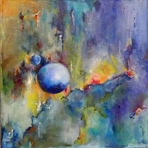 Blue mood ( 1) - Peinture - Jean Jourdan