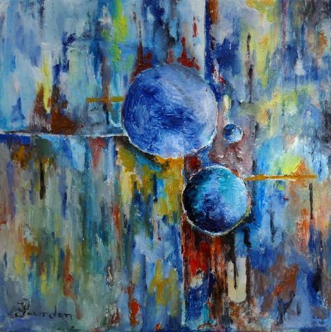 Blue mood ( 2) - Peinture - Jean Jourdan