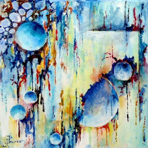 Blue mood ( 3) - Peinture - Jean Jourdan