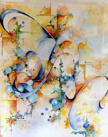 Be-bop (1) - Peinture - Jean Jourdan
