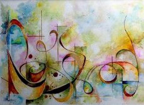Be-bop (2) - Peinture - Jean Jourdan
