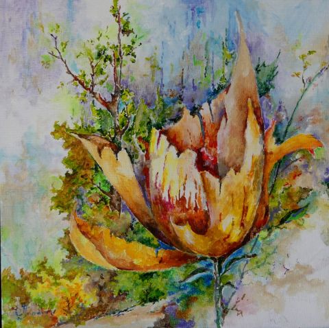 improbable - Peinture - Jean Jourdan
