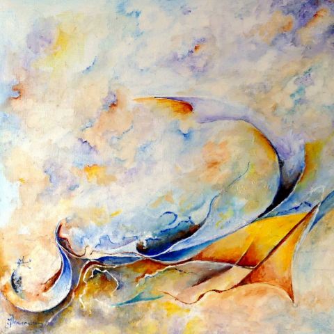 Vaguement - Peinture - Jean Jourdan
