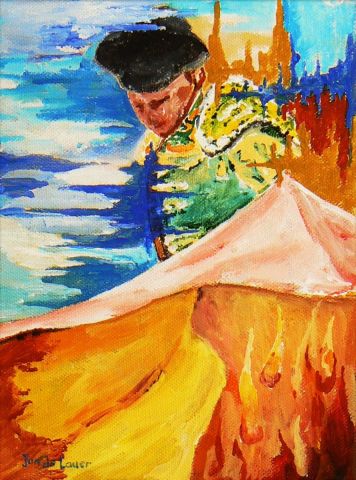 Fiesta - Peinture - Jean Jourdan