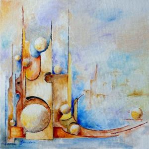 Peinture de Jean Jourdan: Errance (2)