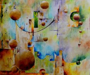 Peinture de Jean Jourdan: Méli-mélo