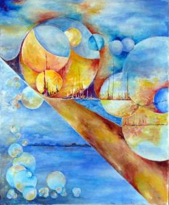Peinture de Jean Jourdan: Un autre paysage