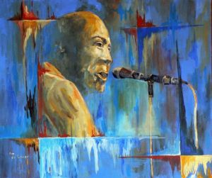 Peinture de Jean Jourdan: Jazz me blue