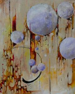 Peinture de Jean Jourdan: Une rencontre
