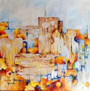 Peinture de Jean Jourdan: Ruines