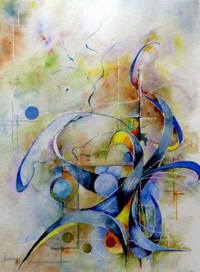 Peinture de Jean Jourdan: Free jazz