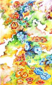 Peinture de Jean Jourdan: colour rhapsody