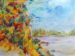 Peinture de Jean Jourdan: Chanson d'automne