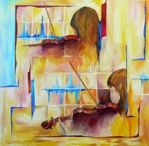 Peinture de Jean Jourdan: Cantabile