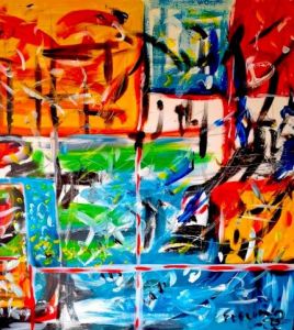 Peinture de LOEFFLER: TOWN DISTRICTS