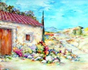 Peinture de Jean Jourdan: Bucolique