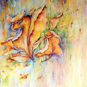 Peinture de Jean Jourdan: coup de vent