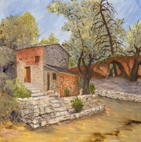 Le bastidon de Cézanne - Peinture - zepol