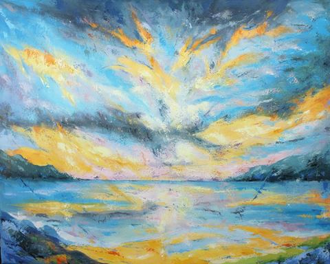 L'artiste Jean-Luc LOPEZ - Océan Pacifique en couleurs