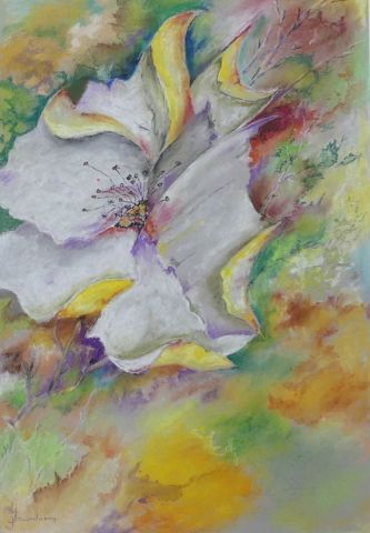 Veloutée - Peinture - Jean Jourdan
