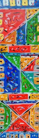 POKER GAME  - Peinture - LOEFFLER