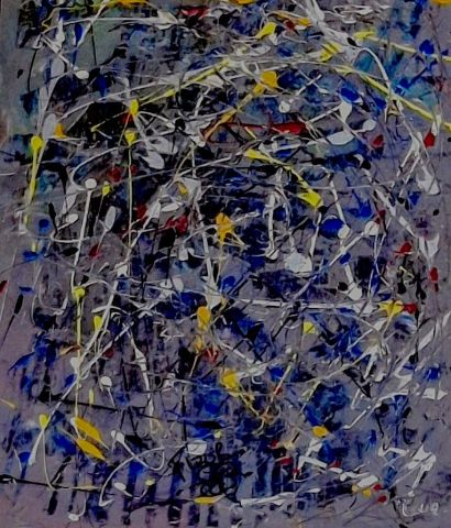 COULEUR DE L'ATOME - Peinture - LOEFFLER