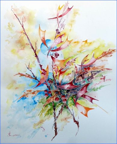 fleurs sauvages - Peinture - Jean Jourdan fleurs sauvages - Peinture - Jean Jourdan