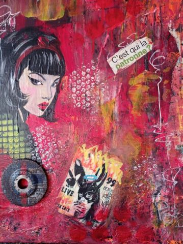 L'artiste prune GD - la patronne