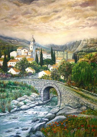 Quiétude Provençale - Peinture - EVER