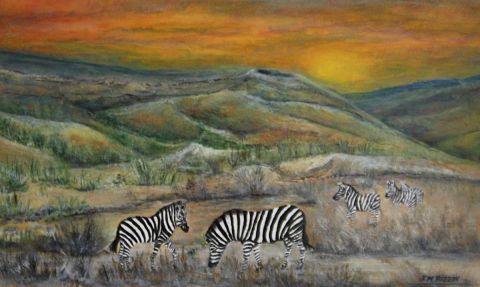 Séréngueti - Peinture - EVER