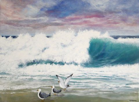 Wave - Peinture - EVER