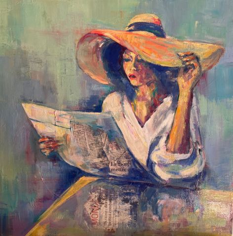 L'artiste Charles TAPIERO - OH