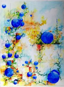 Peinture de Jean Jourdan: hors  daison