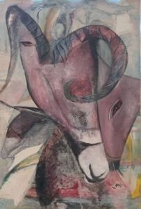 Peinture de Dieudonne: Sans titre 