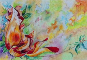 Peinture de Jean Jourdan: Floritude -3-
